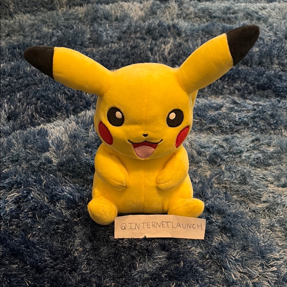 Yellow Pikachu Plush Toy